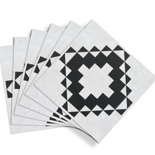 selbstklebende Bodenfliesen Victorian Tiles (11er Set) image number null